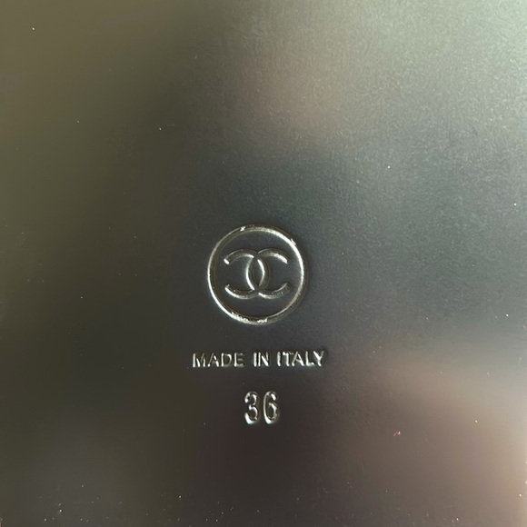 Chanel DADS SANDALS Grained Leather 36 - Picture 17 of 17